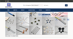Desktop Screenshot of denetron.com.sg
